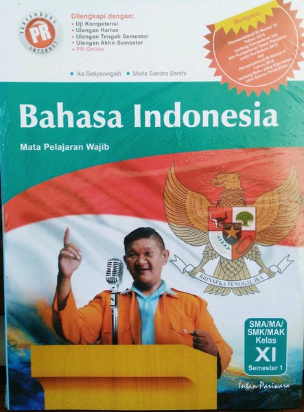 Detail Buku Intan Pariwara Bahasa Indonesia Kelas 11 Nomer 11