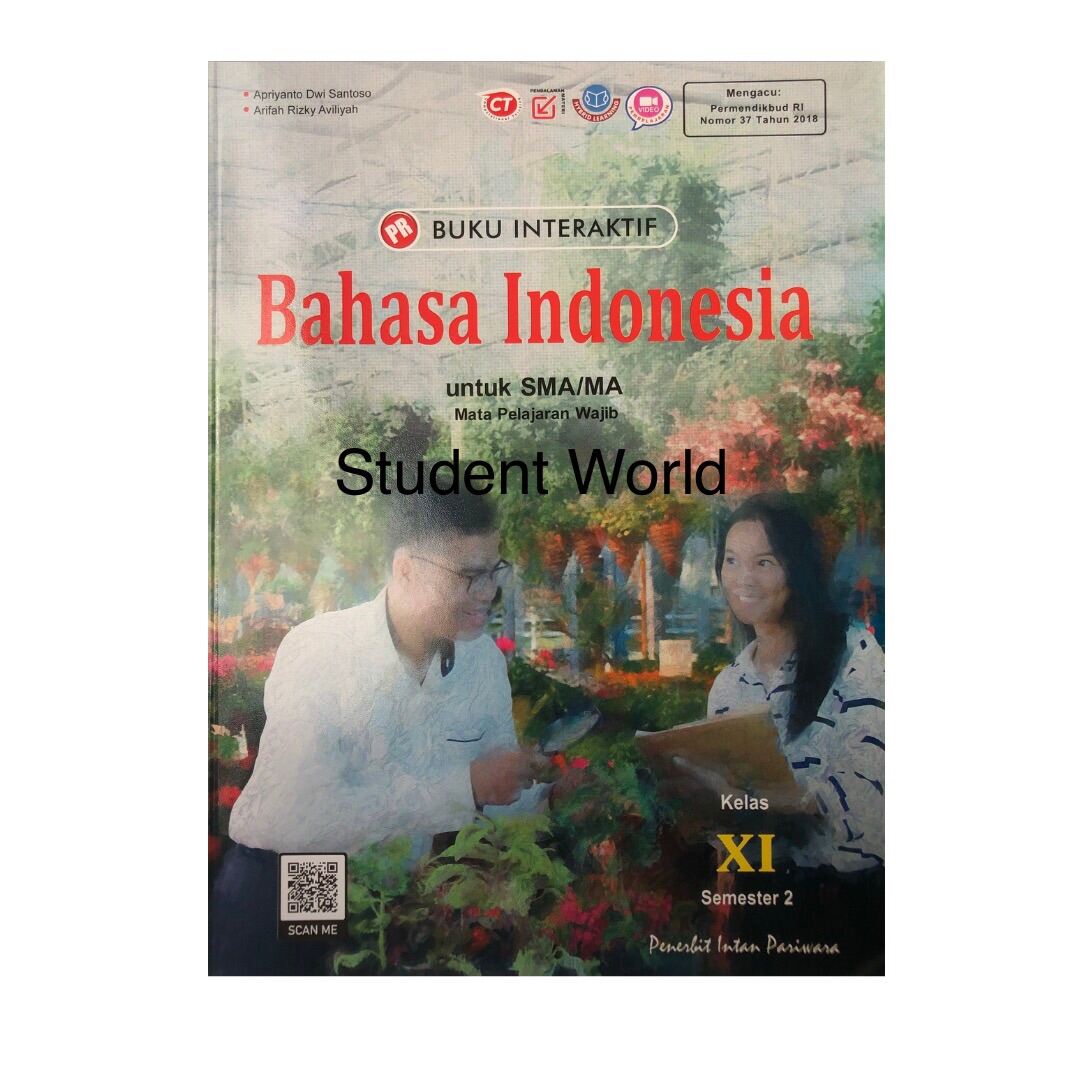 Detail Buku Intan Pariwara Bahasa Indonesia Kelas 11 Nomer 19