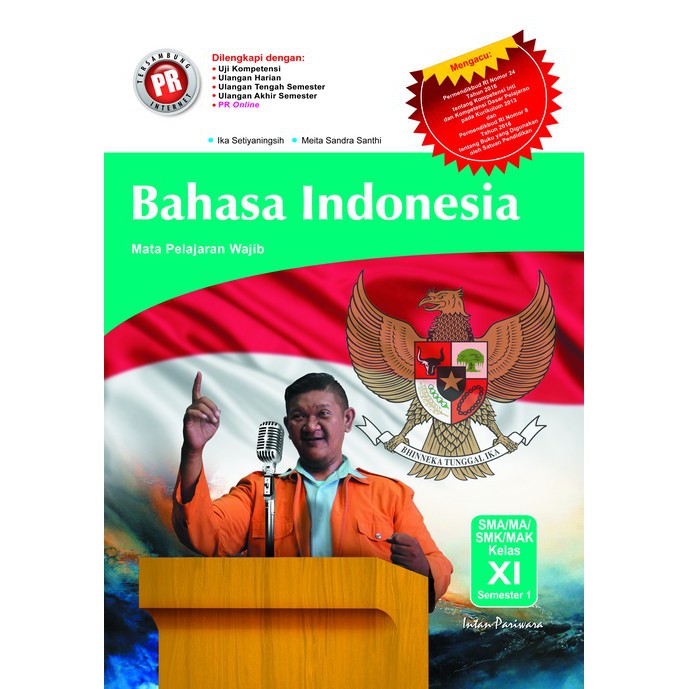 Detail Buku Intan Pariwara Bahasa Indonesia Kelas 11 Nomer 21