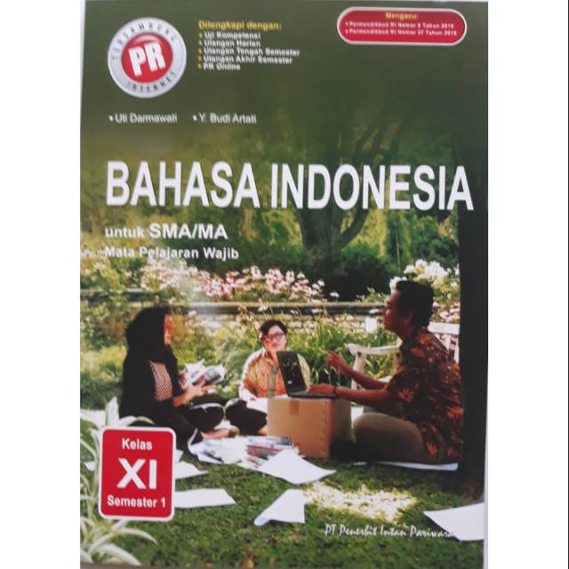 Detail Buku Intan Pariwara Bahasa Indonesia Kelas 11 Nomer 4