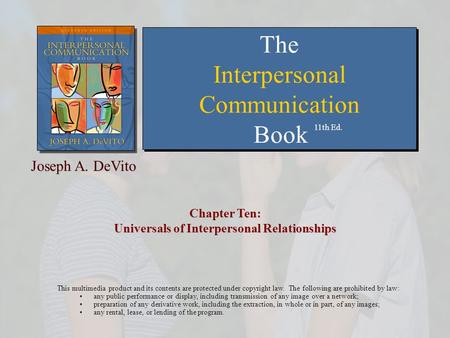 Detail Buku Interpersonal Communication Nomer 16