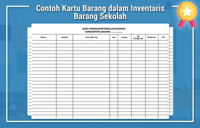 Detail Buku Inventaris Barang Sekolah Nomer 20