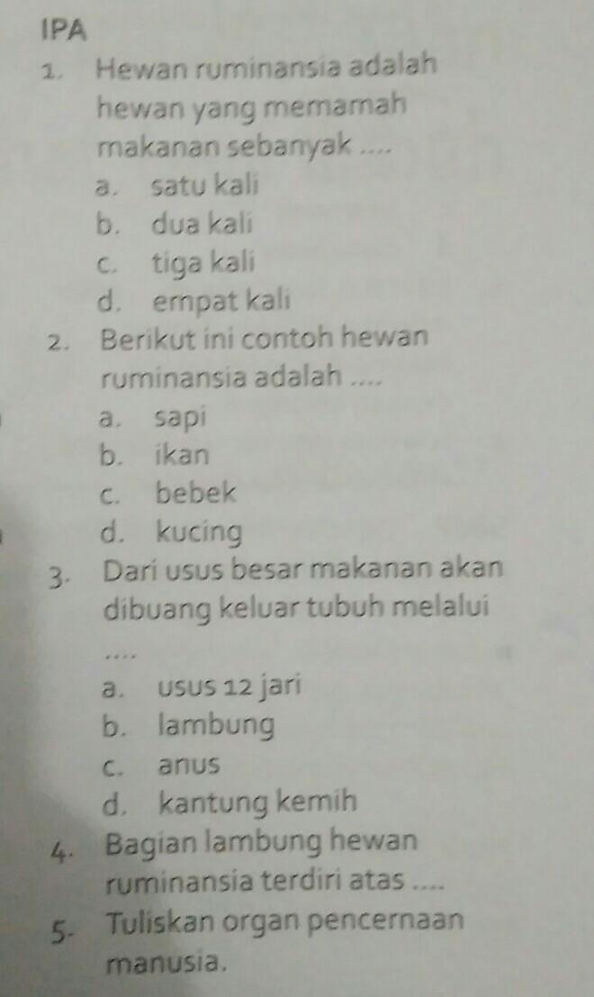 Detail Buku Ipa Kelas 5 Nomer 30