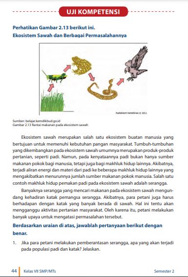 Detail Buku Ipa Kelas 7 Kurikulum 2013 Semester 2 Nomer 51