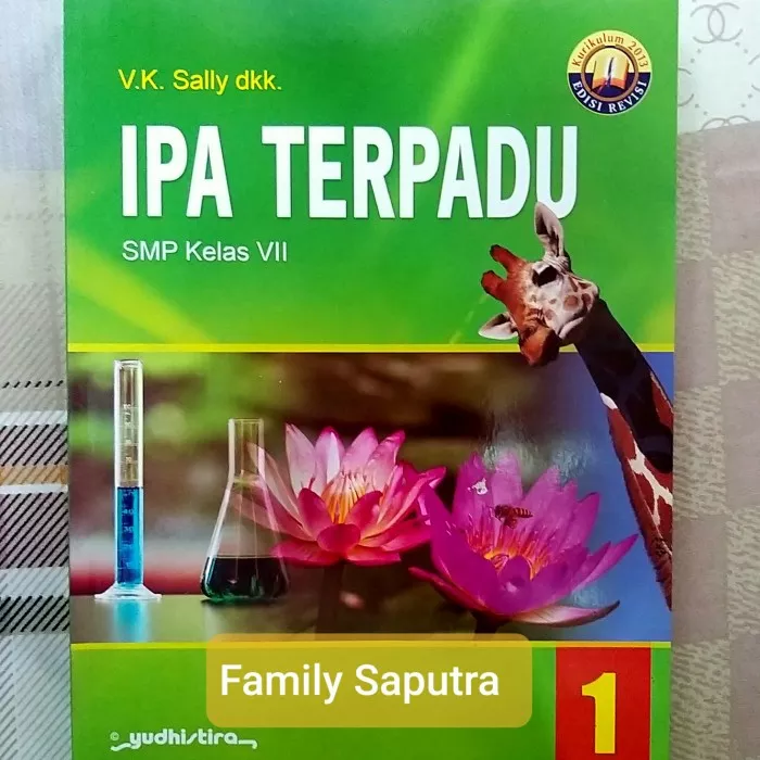 Detail Buku Ipa Kelas 7 Yudhistira Nomer 7