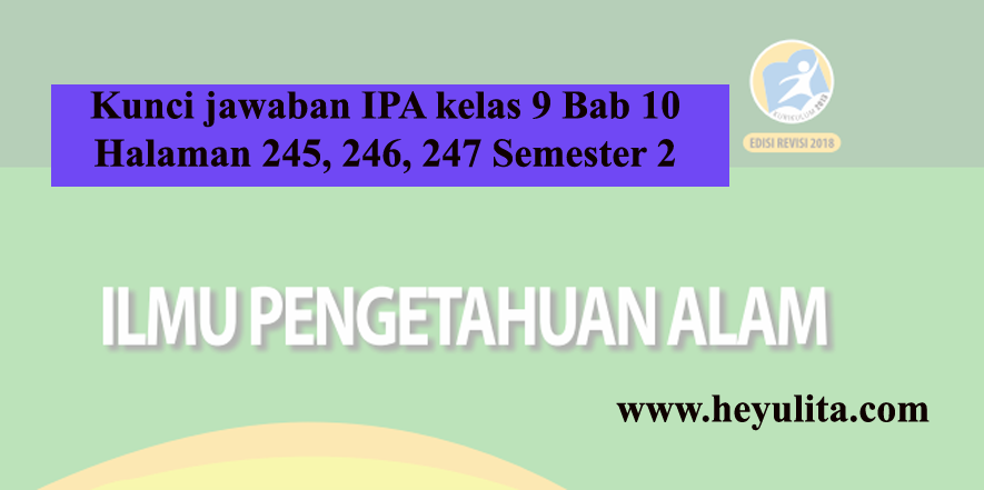 Detail Buku Ipa Kelas 9 Semester 2 Nomer 40