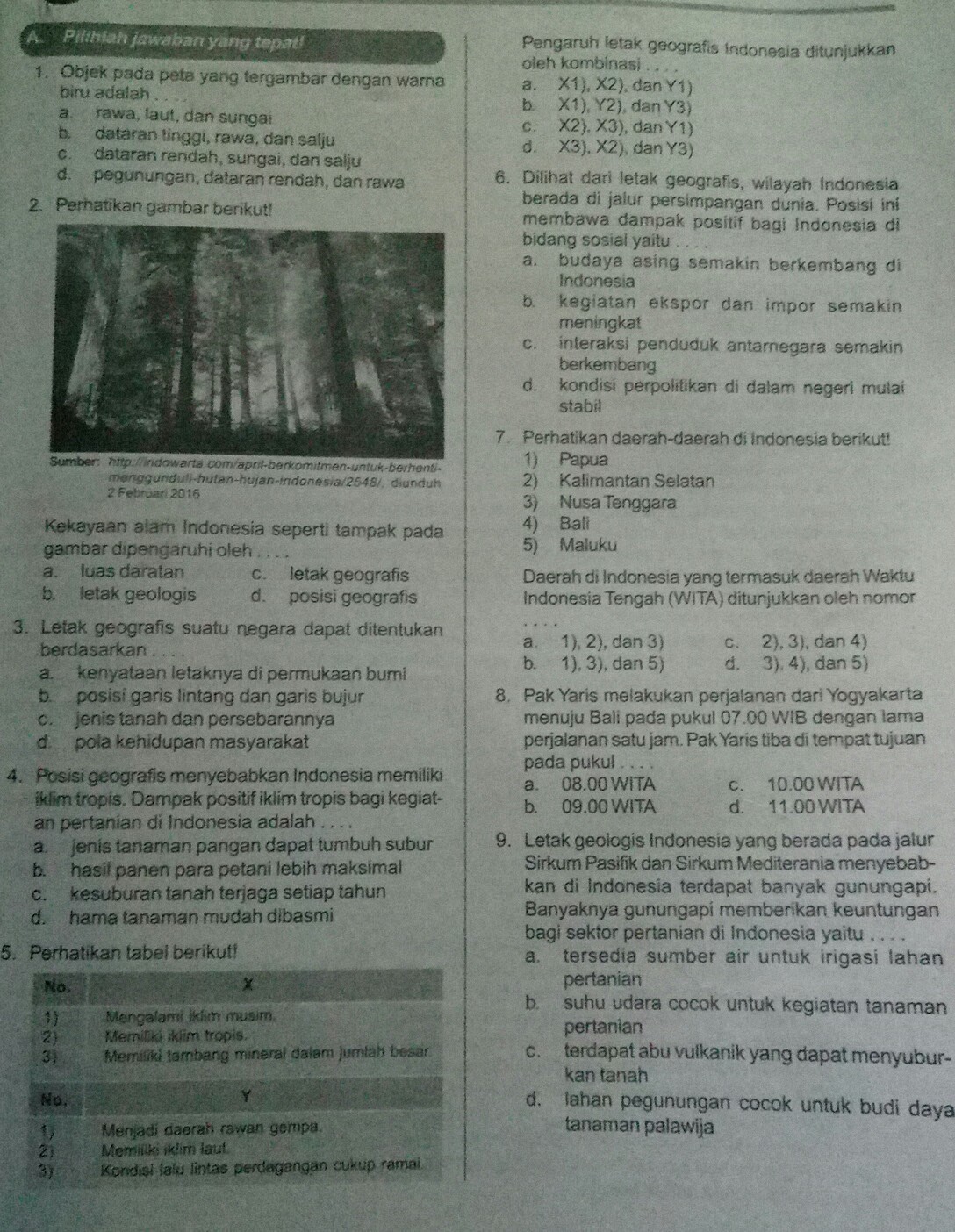 Detail Buku Ips Intan Pariwara Kelas 7 Semester 1 Nomer 18