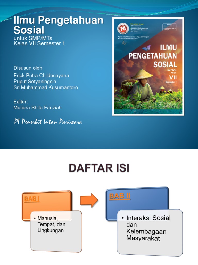 Detail Buku Ips Intan Pariwara Kelas 7 Semester 1 Nomer 39