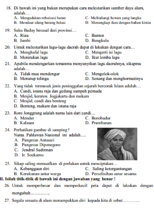 Detail Buku Ips Kelas 4 Sd Semester 1 Nomer 10