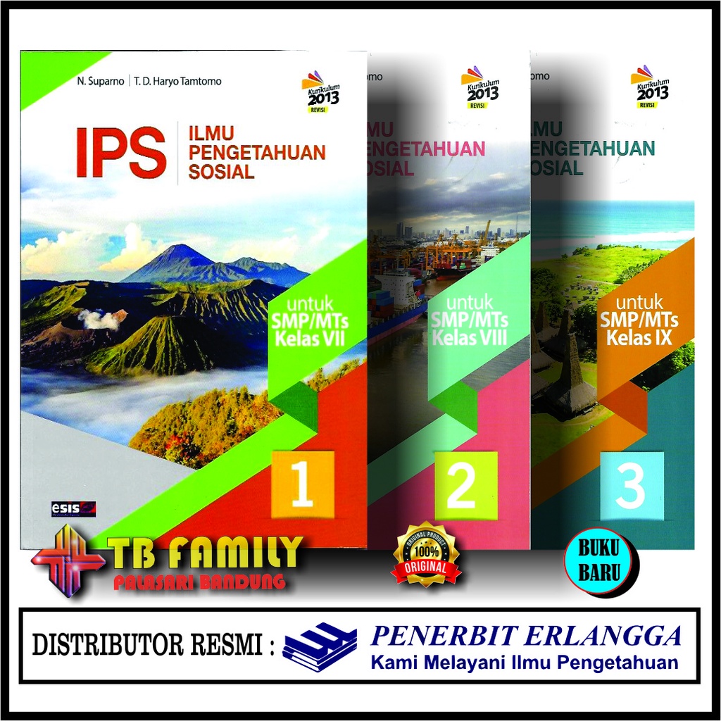 Detail Buku Ips Kelas 7 Kurikulum 2013 Penerbit Erlangga Nomer 55