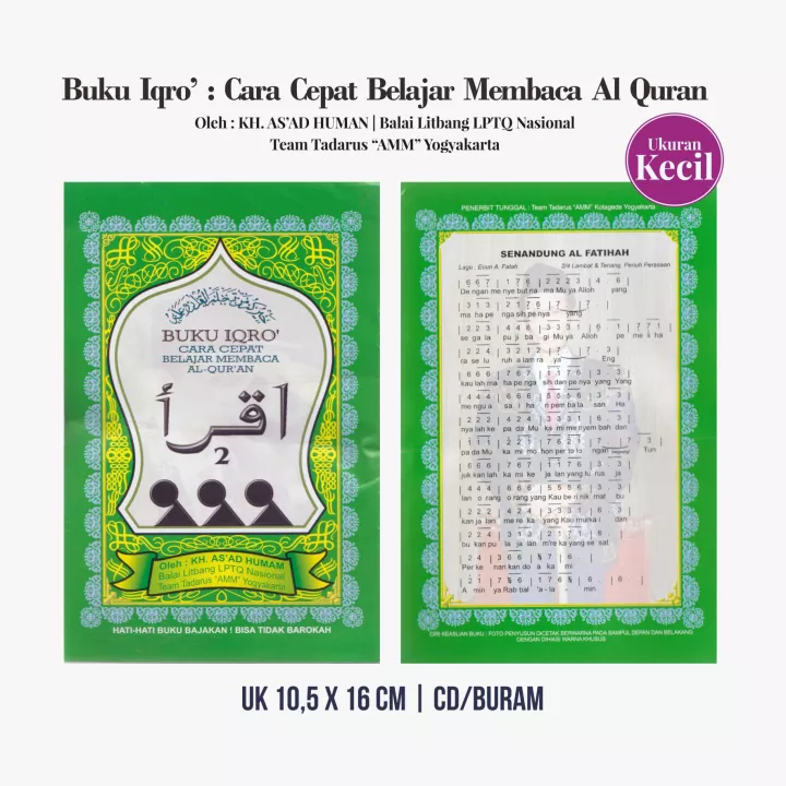 Detail Buku Iqro 2 Nomer 35