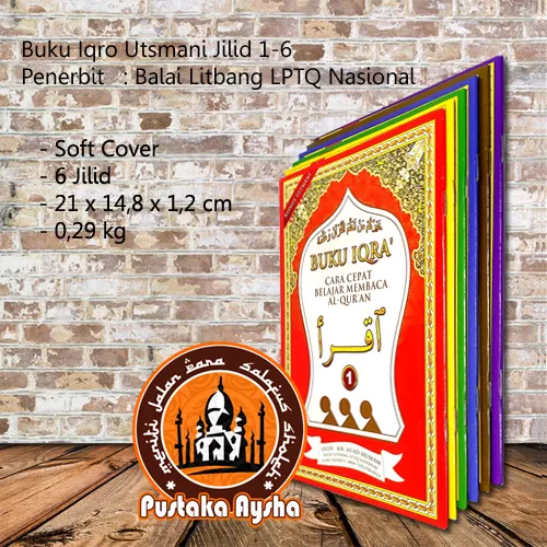 Detail Buku Iqro Utsmani Nomer 44