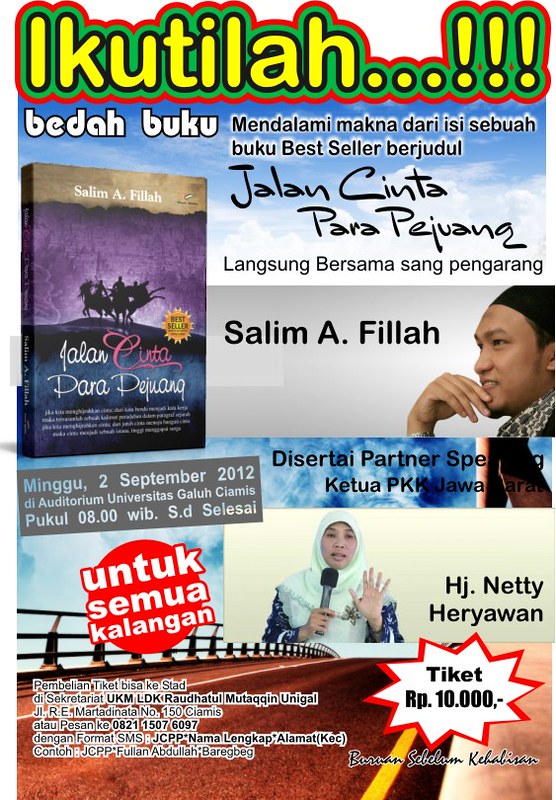 Detail Buku Jalan Cinta Para Pejuang Nomer 16