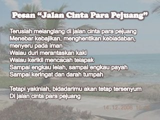 Detail Buku Jalan Cinta Para Pejuang Nomer 33