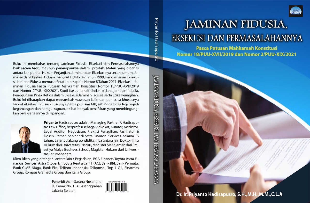 Detail Buku Jaminan Fidusia Nomer 28