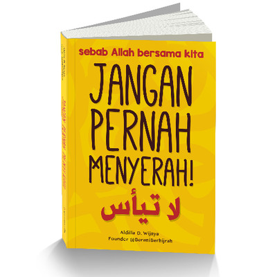 Buku Jangan Pernah Menyerah Sebab Allah Bersama Kita - KibrisPDR