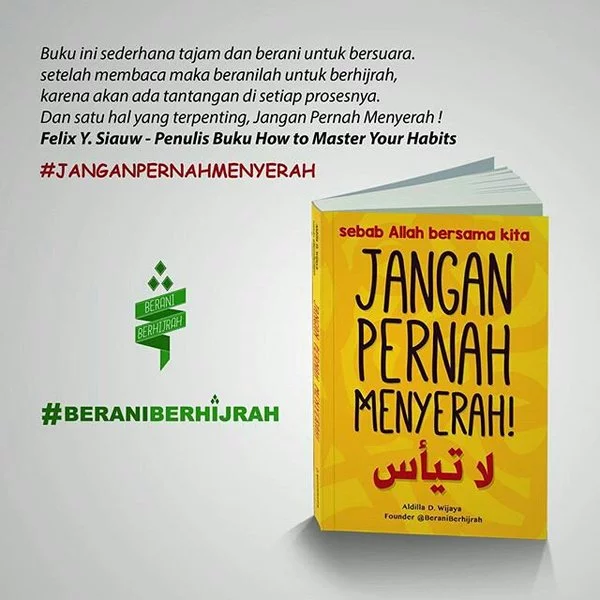 Detail Buku Jangan Pernah Menyerah Sebab Allah Bersama Kita Nomer 11