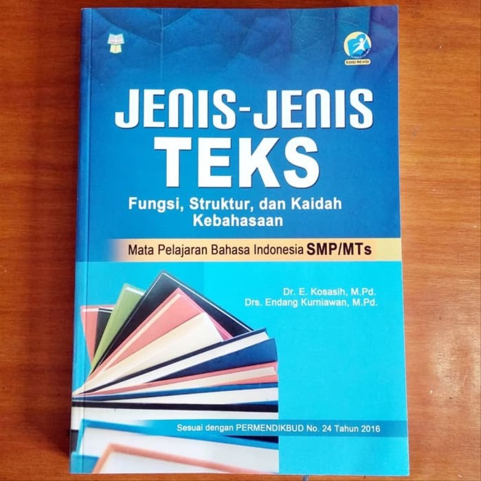 Detail Buku Jenis Jenis Teks Kosasih Nomer 5