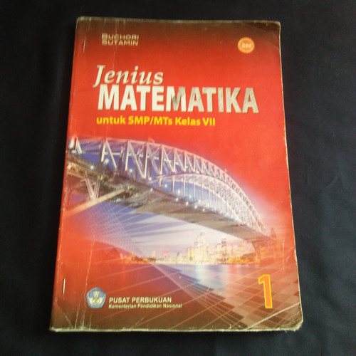 Detail Buku Jenius Matematika Kelas 7 Nomer 4