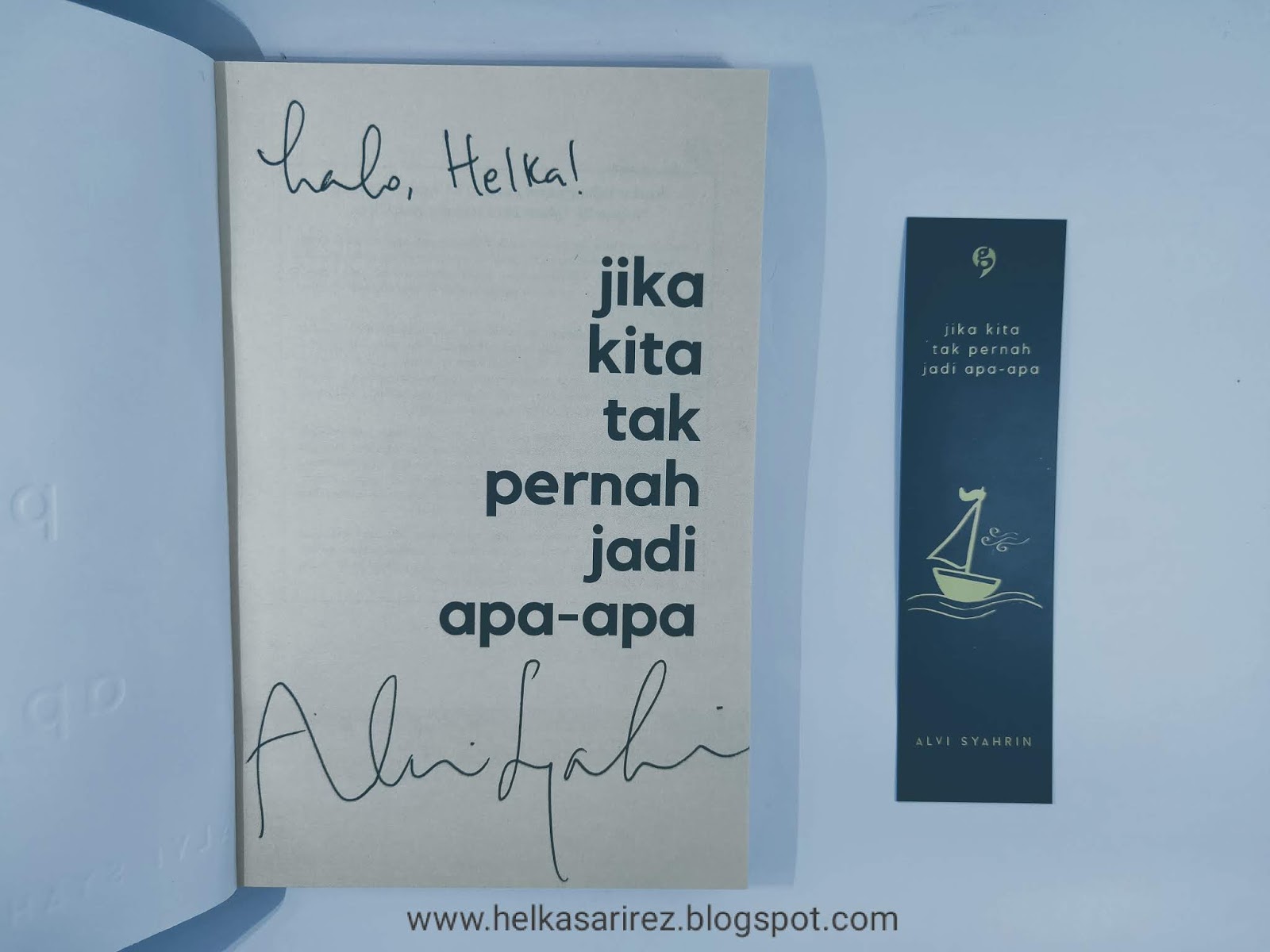 Detail Buku Jika Kita Tak Pernah Jadi Apa Apa Nomer 6