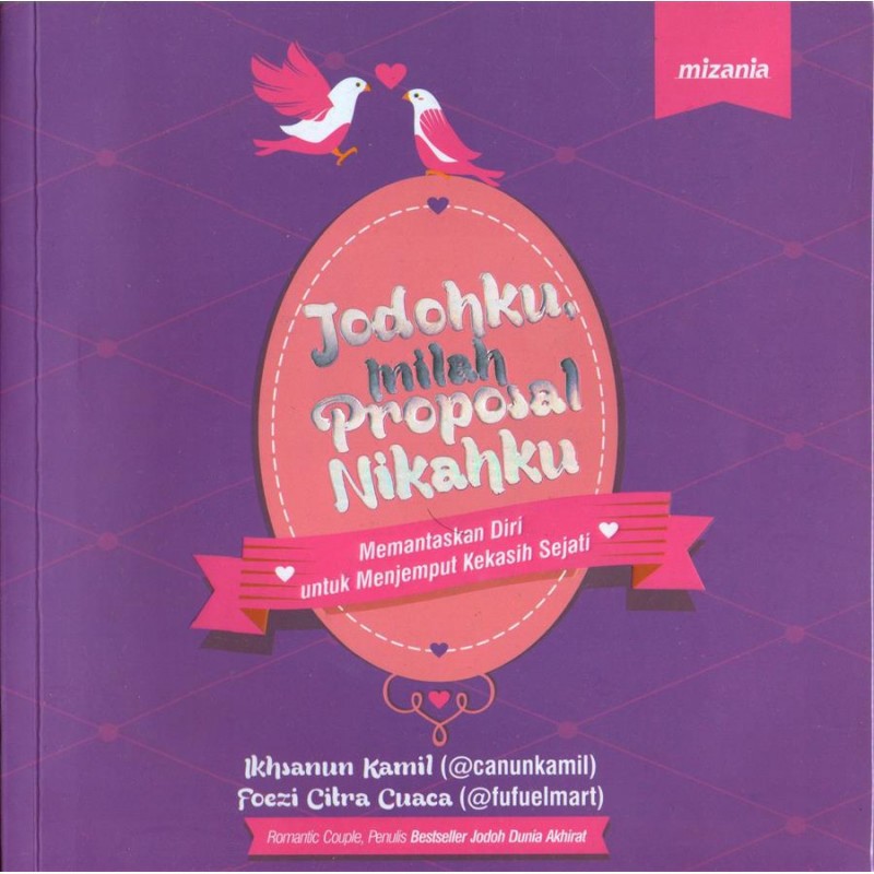 Detail Buku Jodohku Inilah Proposal Nikahku Nomer 2