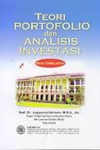 Detail Buku Jogiyanto Teori Portofolio Dan Analisis Investasi Nomer 2