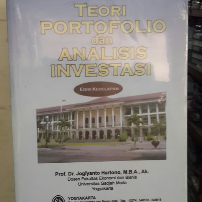 Detail Buku Jogiyanto Teori Portofolio Dan Analisis Investasi Nomer 12