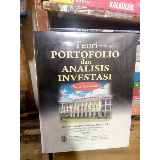 Detail Buku Jogiyanto Teori Portofolio Dan Analisis Investasi Nomer 29