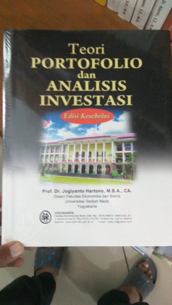 Detail Buku Jogiyanto Teori Portofolio Dan Analisis Investasi Nomer 45