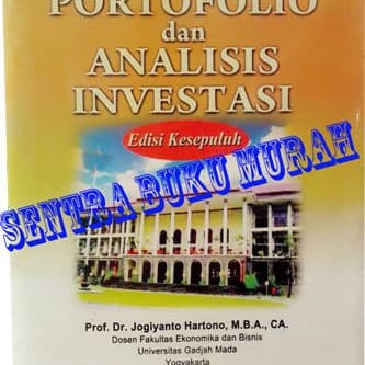 Detail Buku Jogiyanto Teori Portofolio Dan Analisis Investasi Nomer 47