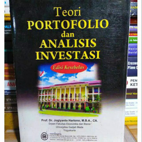 Detail Buku Jogiyanto Teori Portofolio Dan Analisis Investasi Nomer 9