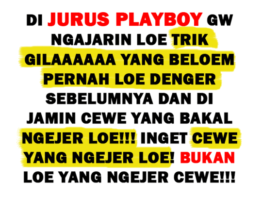 Detail Buku Jurus Playboy Nomer 4