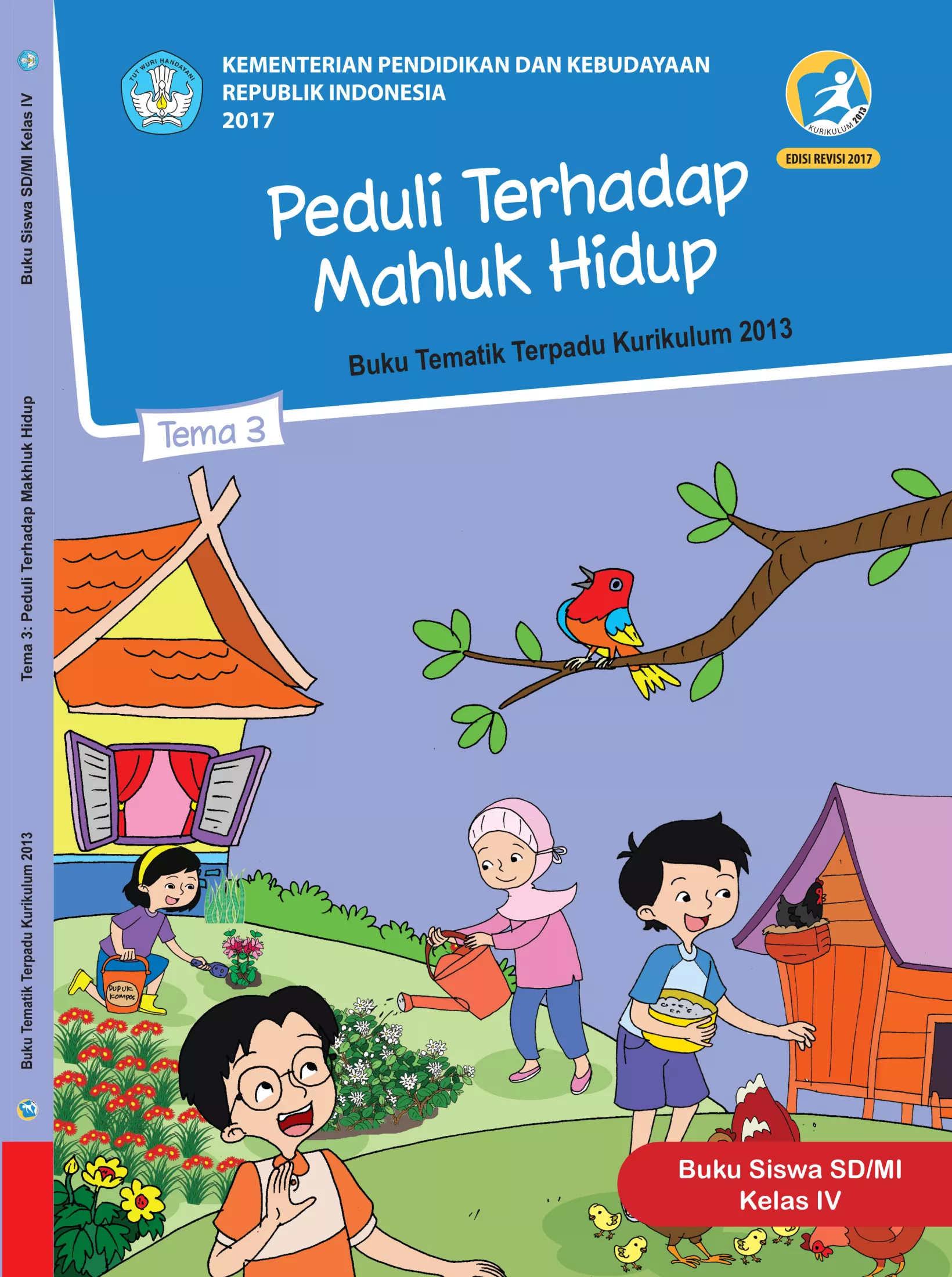 Detail Buku K13 Kelas 1 Tema 3 Revisi 2017 Nomer 14