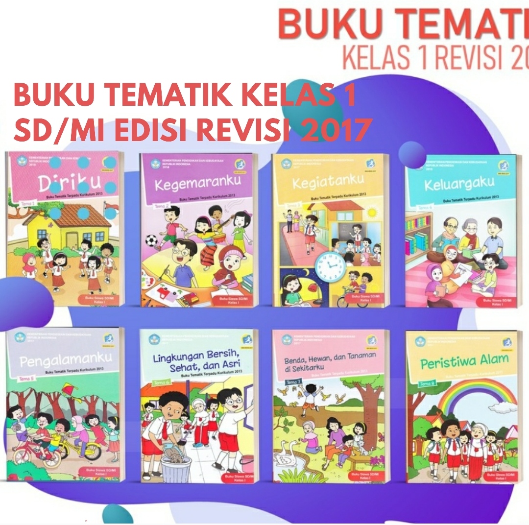 Detail Buku K13 Kelas 1 Tema 3 Revisi 2017 Nomer 42