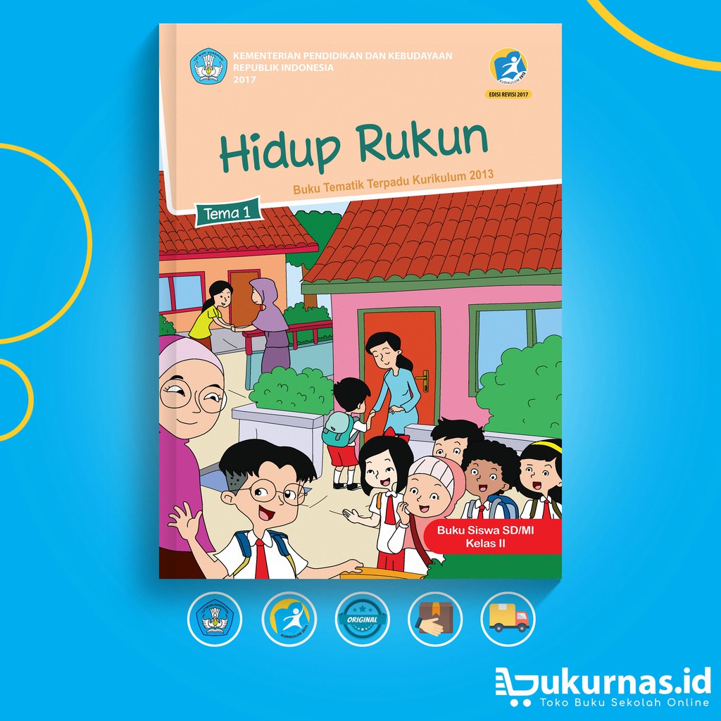 Detail Buku K13 Kelas 2 Tema 1 Nomer 5