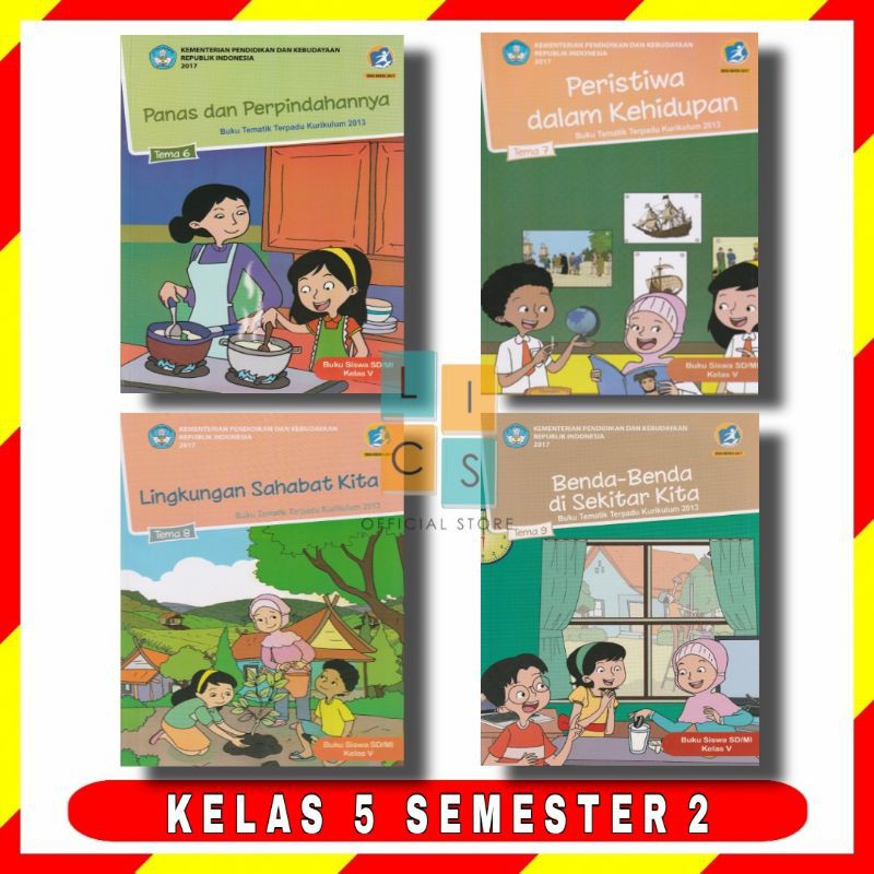 Detail Buku K13 Kelas 5 Revisi 2018 Semester 1 Nomer 40