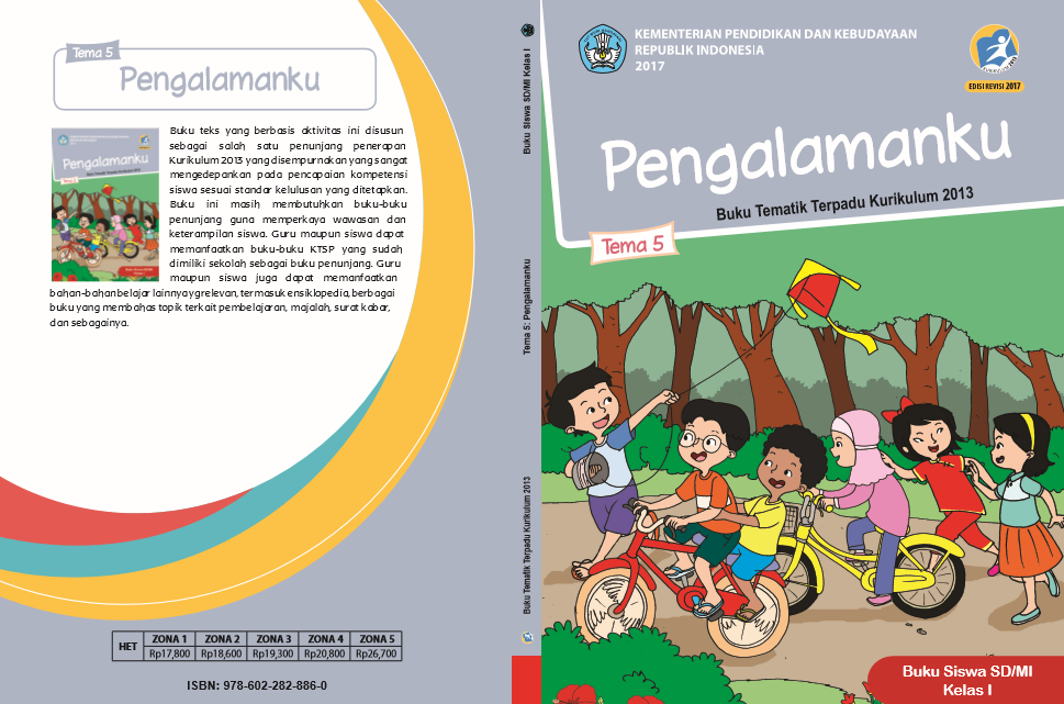 Detail Buku K13 Revisi 2017 Sd Nomer 5