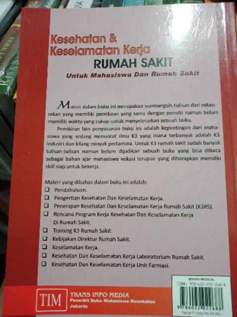 Detail Buku K3 Rumah Sakit Nomer 6