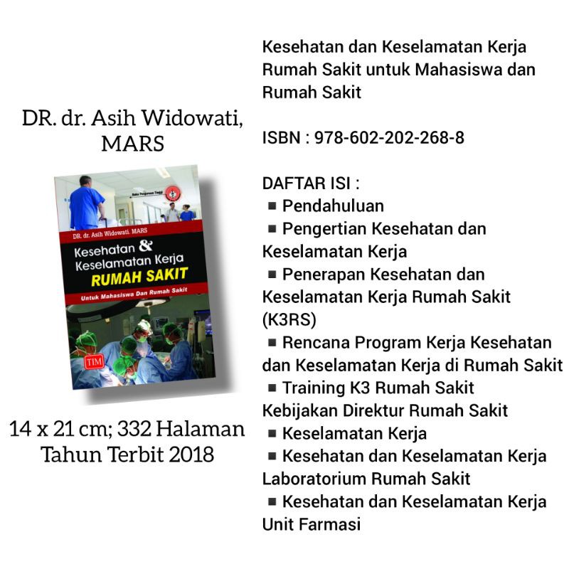 Detail Buku K3 Rumah Sakit Nomer 10