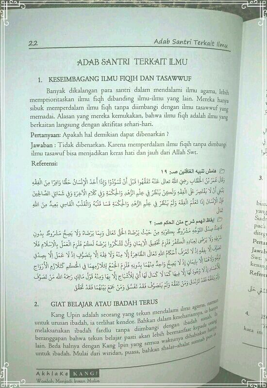 Detail Buku Kang Santri Nomer 28