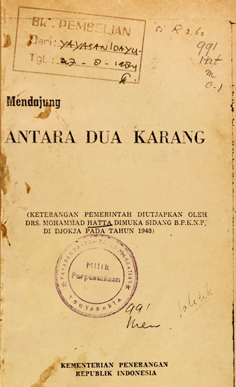 Detail Buku Karya Bung Hatta Nomer 32