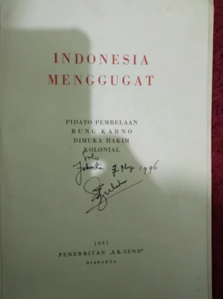 Detail Buku Karya Ir Soekarno Nomer 4