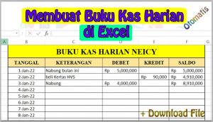 Detail Buku Kas Harian Nomer 20