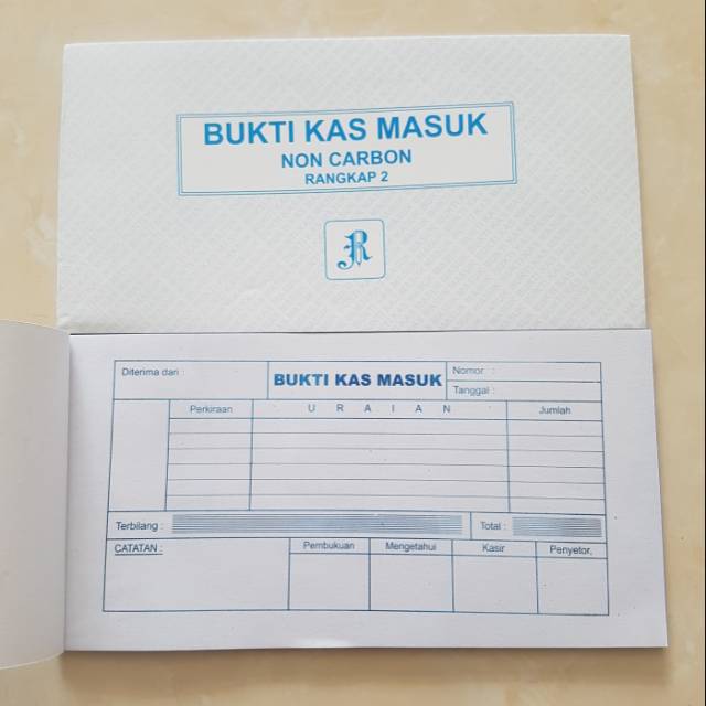 Detail Buku Kas Masuk Nomer 3