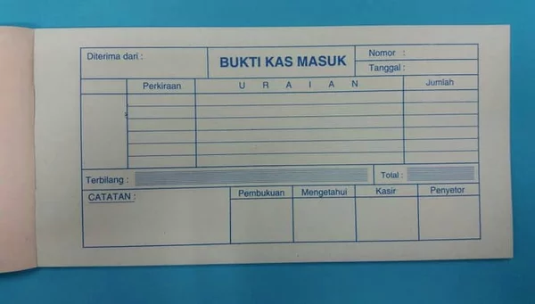 Detail Buku Kas Masuk Nomer 7