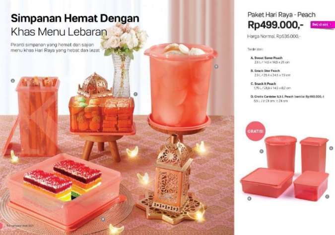 Detail Buku Katalog Tupperware Nomer 33