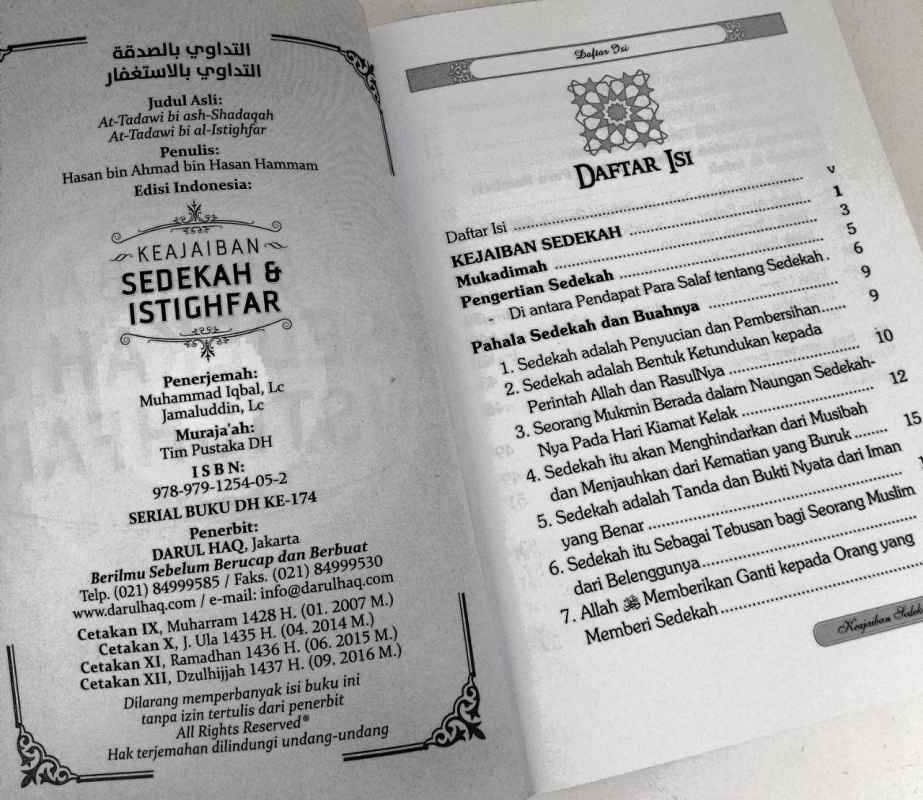 Detail Buku Keajaiban Sedekah Dan Istighfar Nomer 35