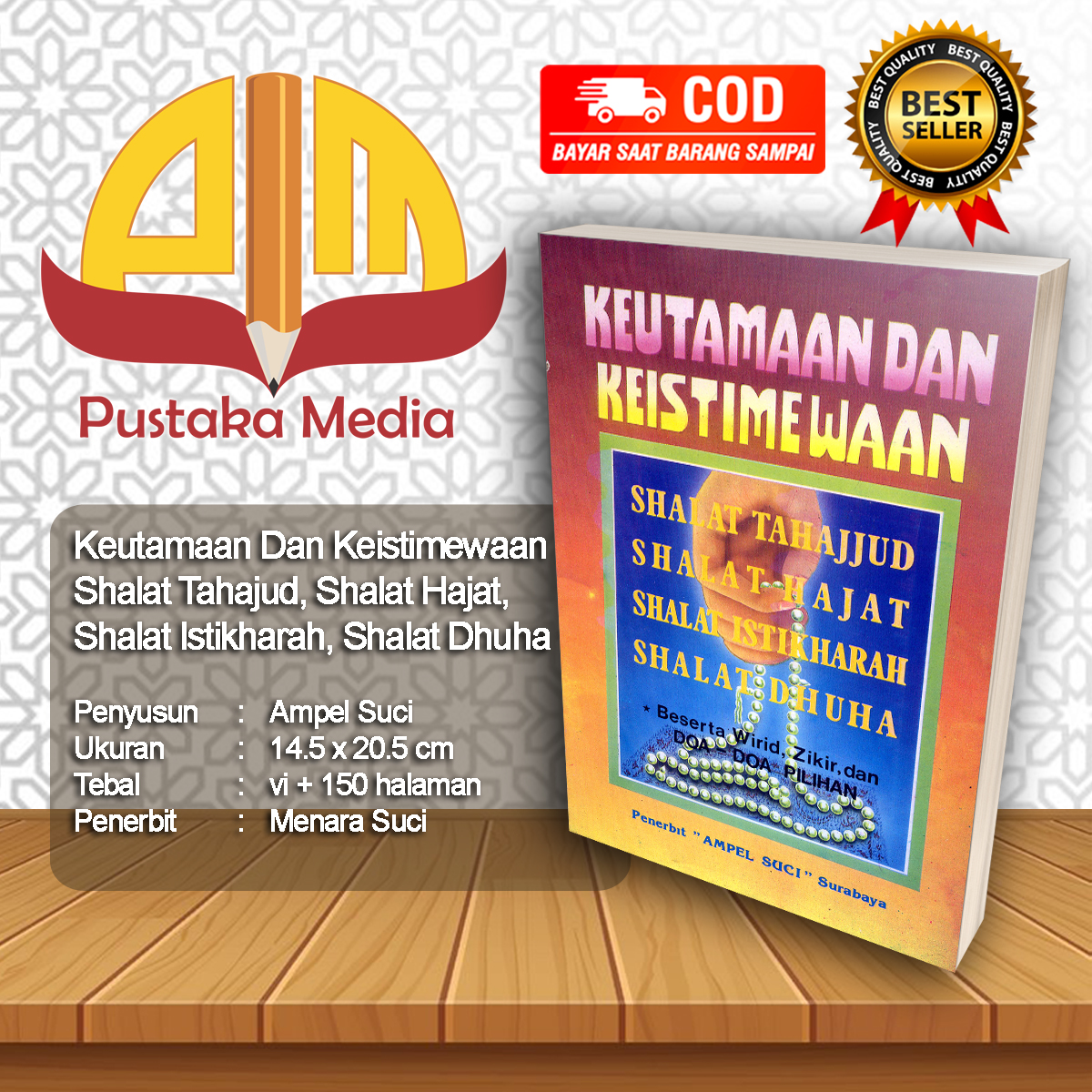 Detail Buku Keajaiban Shalat Hajat Nomer 41