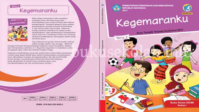 Detail Buku Kegemaranku Tema 2 Nomer 18