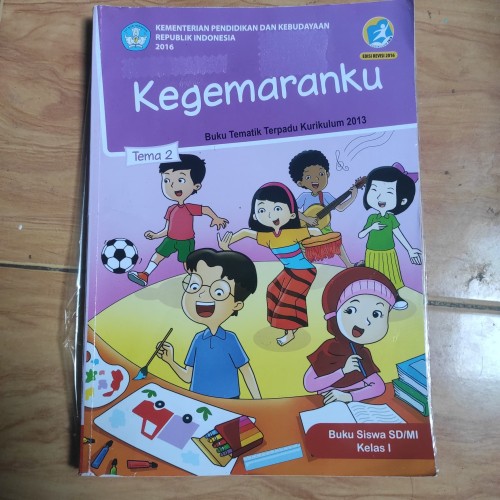 Detail Buku Kegemaranku Tema 2 Nomer 26